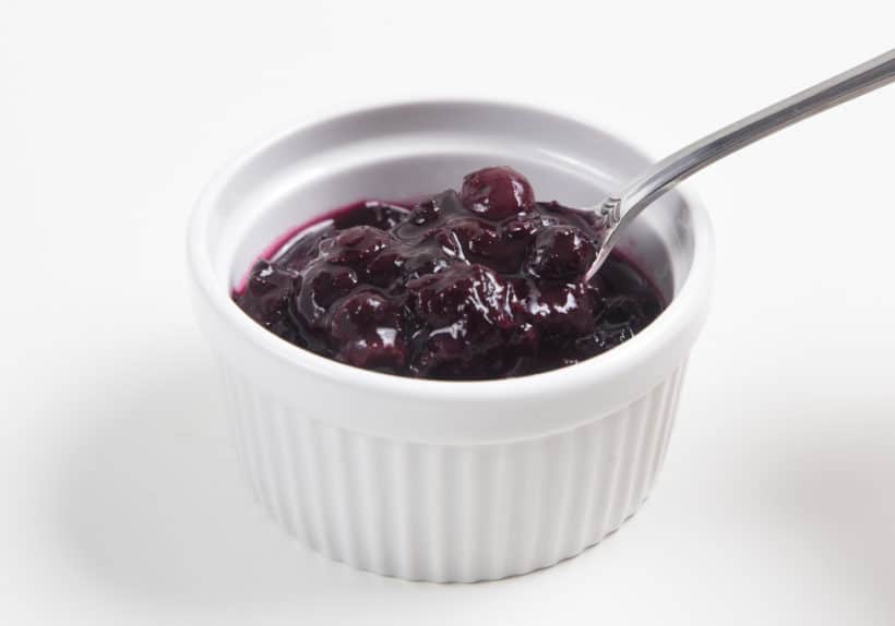 Instant Pot Blueberry Compote Tested by Amy + Jacky