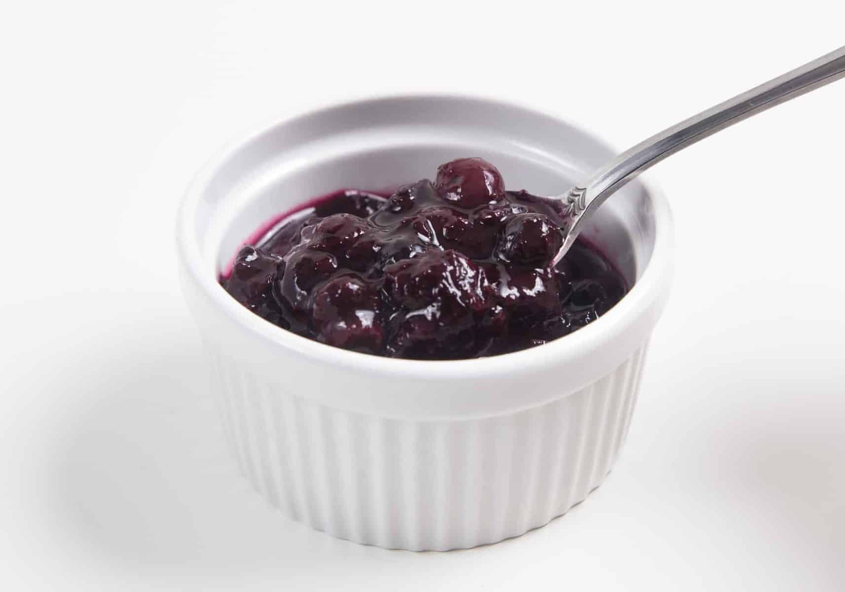 Instant Pot Blueberry Compote Tested by Amy + Jacky