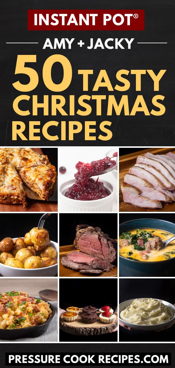 instant pot Christmas recipes | instant pot holiday recipes