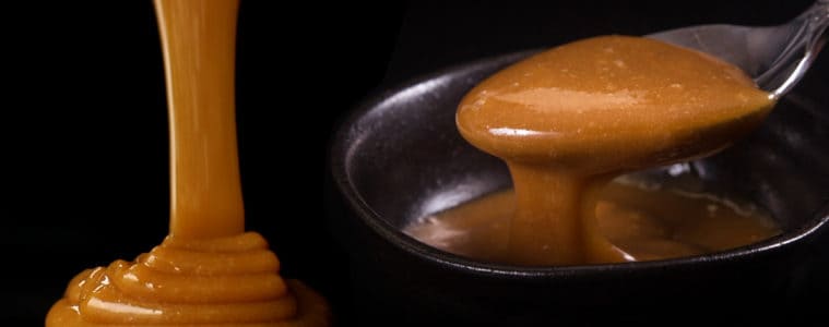 Instant Pot Dulce De Leche Recipe (Pressure Cooker Dulce De Leche): how to make Dulce De Leche (sweetened condensed milk caramel). Silky smooth, deeply caramelized dangerous indulgence. No can, no jar method. 2-ingredient super easy to make. Makes perfect DIY Christmas gifts.