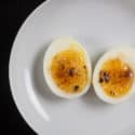 Instant Pot Egg Brûlée Recipe (Pressure Cooker Egg Brûlée): Make this 3-ingredient Egg Brulee to impress your guests! Simple yet fancy soft boiled egg hor d'oeuvres or appetizer. Perfect for holiday potlucks or parties!