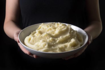 Michelin-Star Inspired Instant Pot Mashed Potatoes Recipe: how to make the best homemade mashed potatoes with 4 simple ingredients. Creamy smooth, fluffy and buttery spoonful of heaven.
