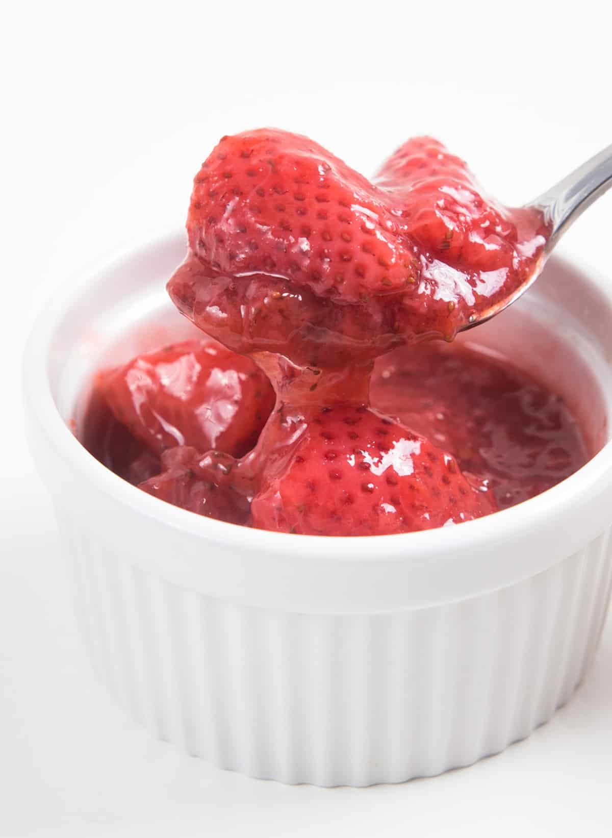 Instant Pot Strawberry Compote Tested by Amy + Jacky