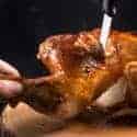 Instant Pot BBQ Whole Chicken Recipe (Pressure Cooker Whole Chicken): Make this 4-ingredient Life-Changing Instant Pot Whole Chicken in 3 Easy Steps! Tender, juicy chicken glazed with caramelized BBQ sauce. Super easy weeknight meal. #instantpot #instantpotrecipes #pressurecooker #pressurecookerrecipes #chicken #chickenrecipes #wholechicken
