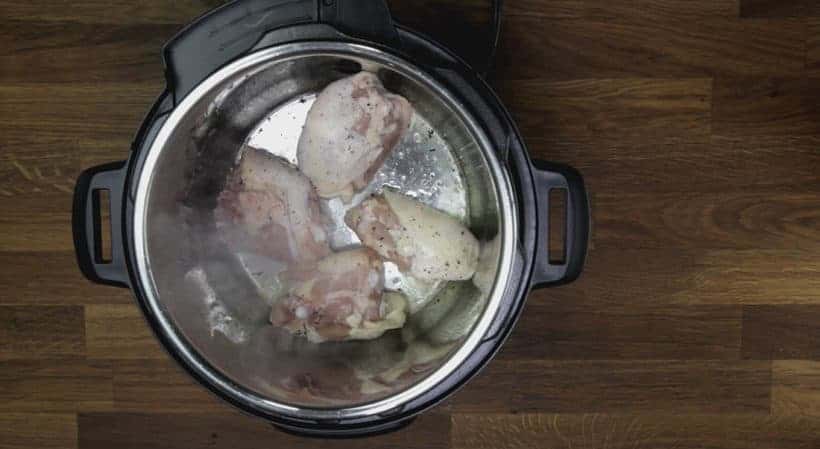 brown chicken thighs in Instant Pot