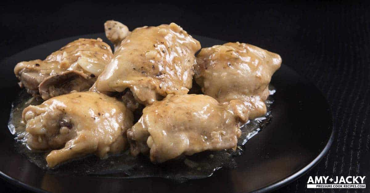 Instant Pot Garlic Butter Chicken Tested by Amy + Jacky