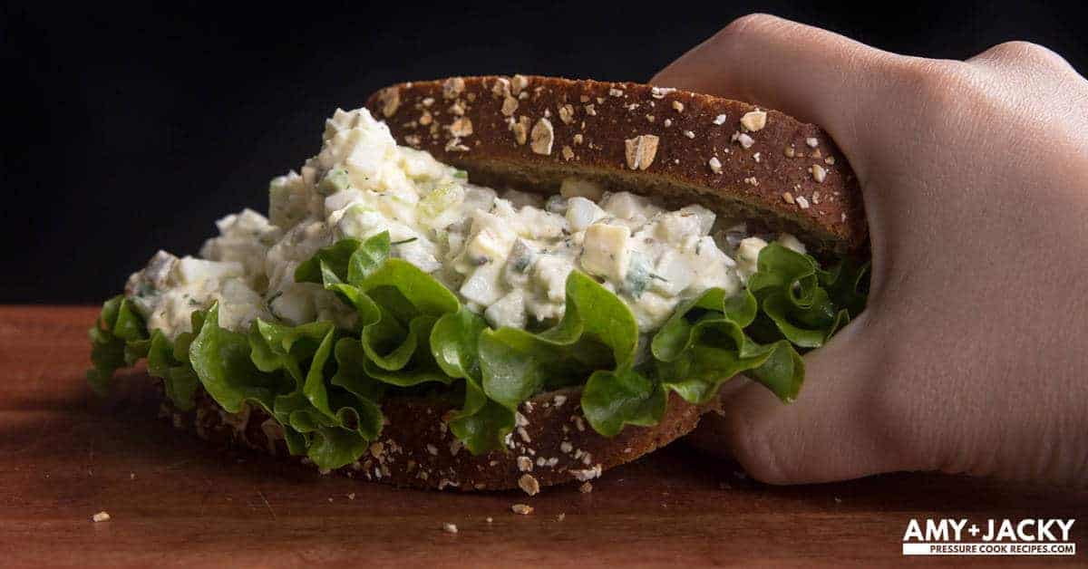 Instant Pot Egg Salad (Pressure Cooker Egg Salad) Amy + Jacky