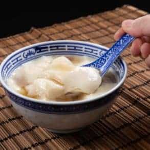 Fresh Melt-in-the-Mouth Instant Pot Tofu Pudding Recipe (Pressure Cooker Dou Hua 豆腐花): Silky smooth soybean pudding with sweet ginger syrup. Super easy & simple yet satisfying dessert. #instantpot #instapot #pressurecooker #powerpressurecooker #soymilk #vegan #vegetarian #recipes #chineserecipes #dessert
