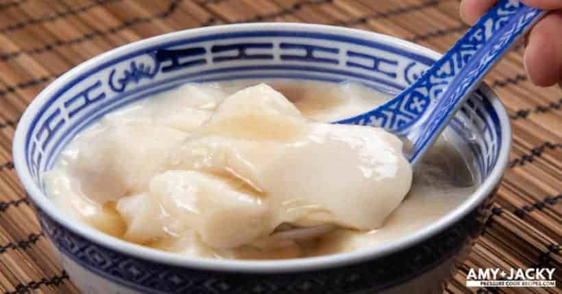Tofu Pudding Recipe 豆腐花