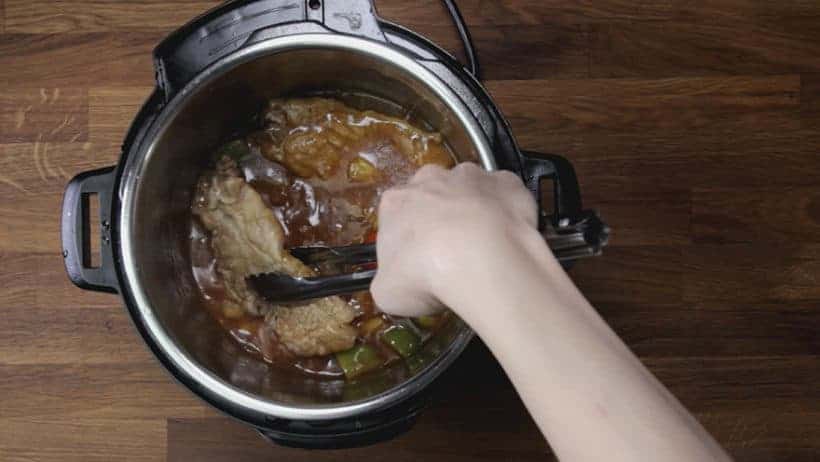 Instant Pot sweet and sour pork chops