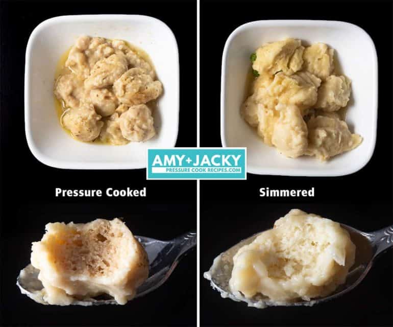 Instant Pot Chicken and Dumplings Tested by Amy + Jacky