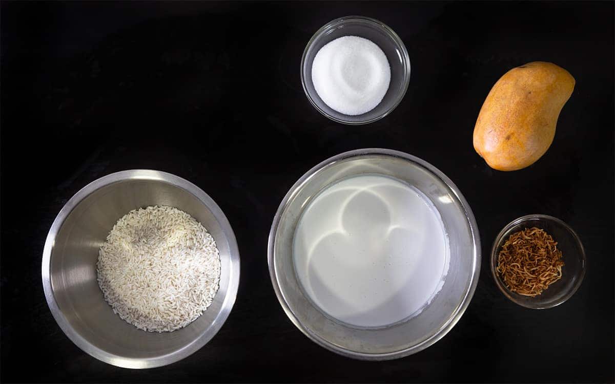 Instant Pot Mango Sticky Rice (No Soaking!) Amy + Jacky