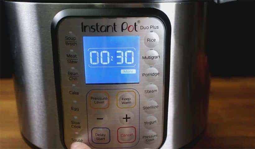 Instant Pot Saute More Function #instantpot