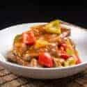 Instant Pot Sweet 'n Sour Pork Chops Recipe. Make this Top Selling Chinese Takeout: tender, juicy Pressure Cooker Pork Chops in a deliciously sweet and sour yummy sauce. Add this to your easy weeknight meal plan! #instantpot #instapot #instantpotrecipes #pressurecooker #recipes #chineserecipes #porkrecipes