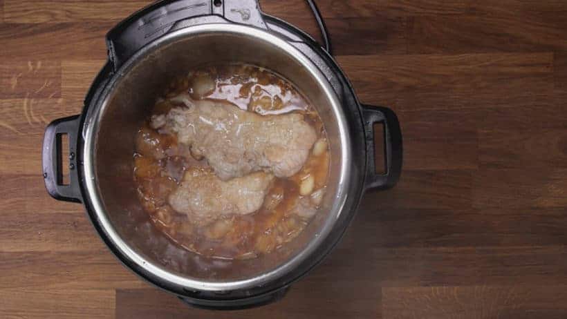 pressure cook pork chops in Instant Pot
