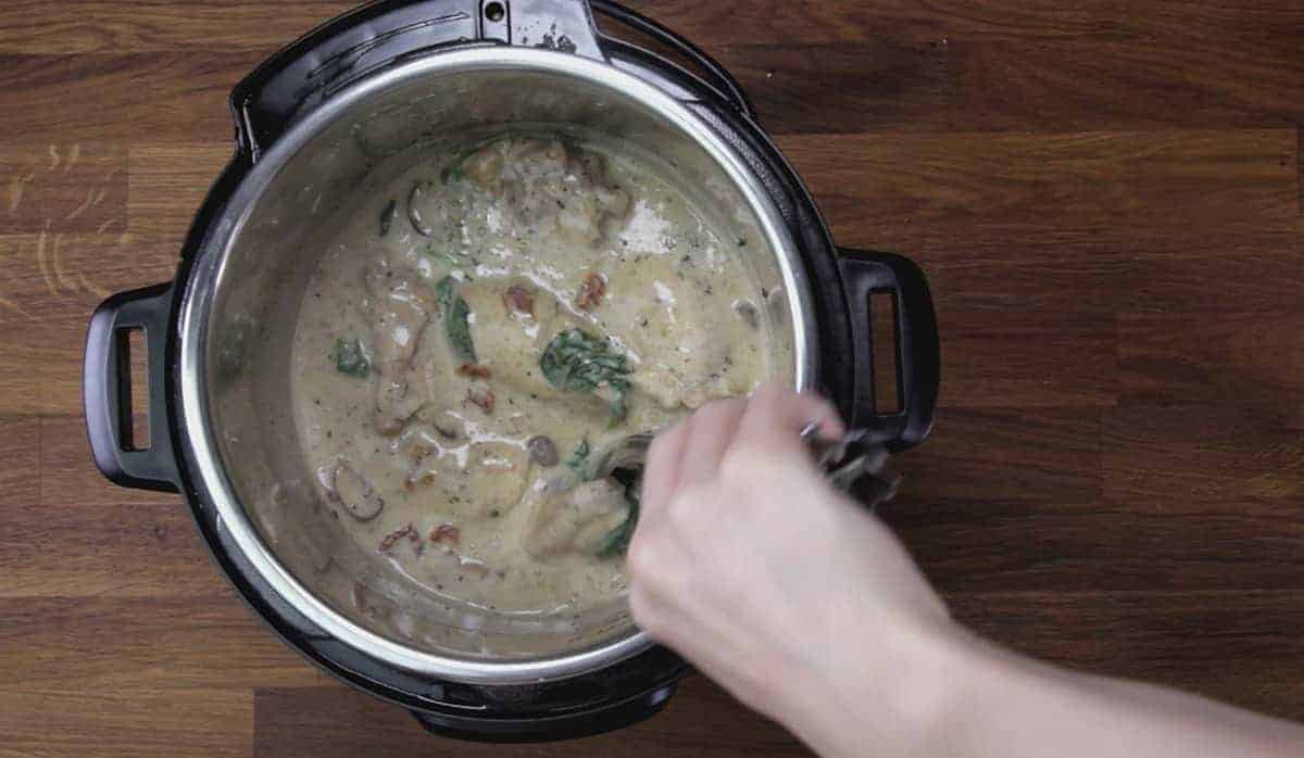 Instant Pot Tuscan Chicken (Pressure Cooker) Amy + Jacky