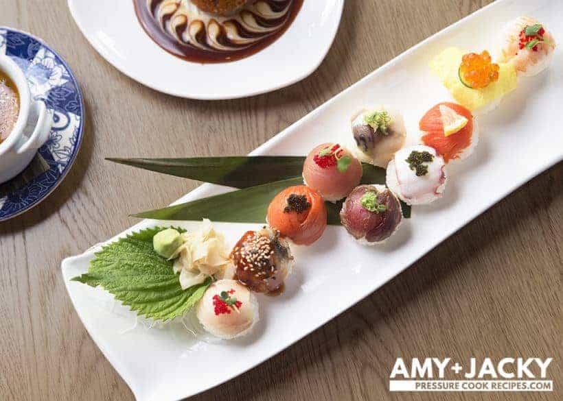 Temari Sushi ๆใพใๅฏฟๅธ (Ball Shaped Sushi)