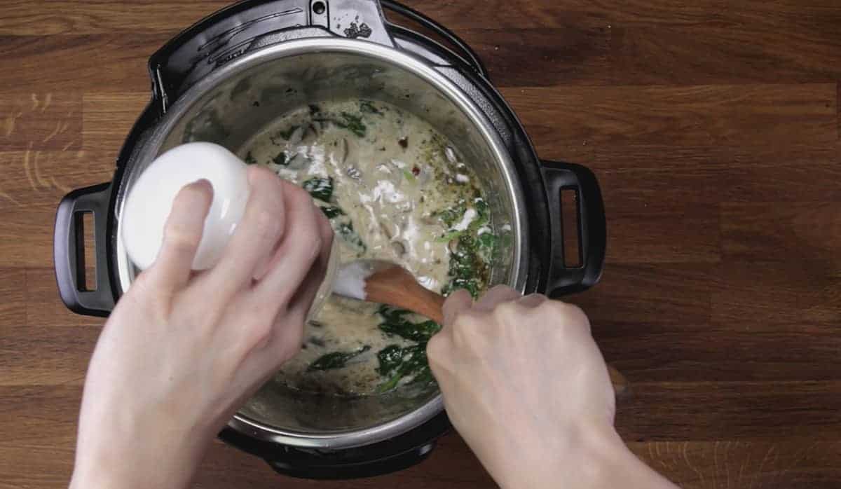 Instant Pot Tuscan Chicken (Pressure Cooker) Amy + Jacky