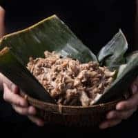 Instant Pot Kalua Pork Recipe (Pressure Cooker Hawaiian Pork Roast): 5 Ingredients to make this unbelievably simple yet incredibly tender, juicy pulled pork with alluring smoky-savory flavors. #instantpot #pressurecooker #recipes #pork #hawaiian