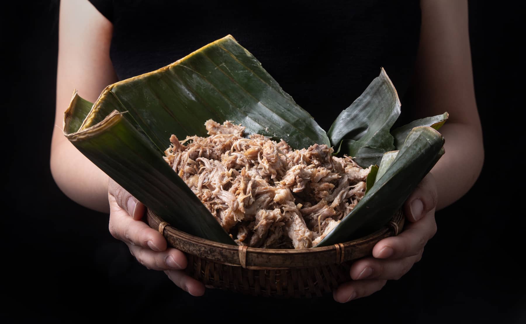 Instant Pot Kalua Pork Recipe (Pressure Cooker Hawaiian Pork Roast): 5 Ingredients to make this unbelievably simple yet incredibly tender, juicy pulled pork with alluring smoky-savory flavors. #instantpot #pressurecooker #recipes #pork #hawaiian