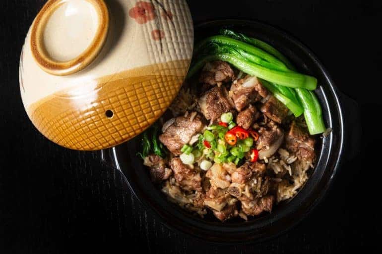 Instant Pot Spare Ribs and Rice (Pressure Cooker) 豉汁排骨飯. Super Easy and Quick One Pot Meal. Deliciously tender black bean sauce spare ribs with comforting flavorful rice. #instantpot #pressurecooker #ribs #chinese #recipes #onepotmeal