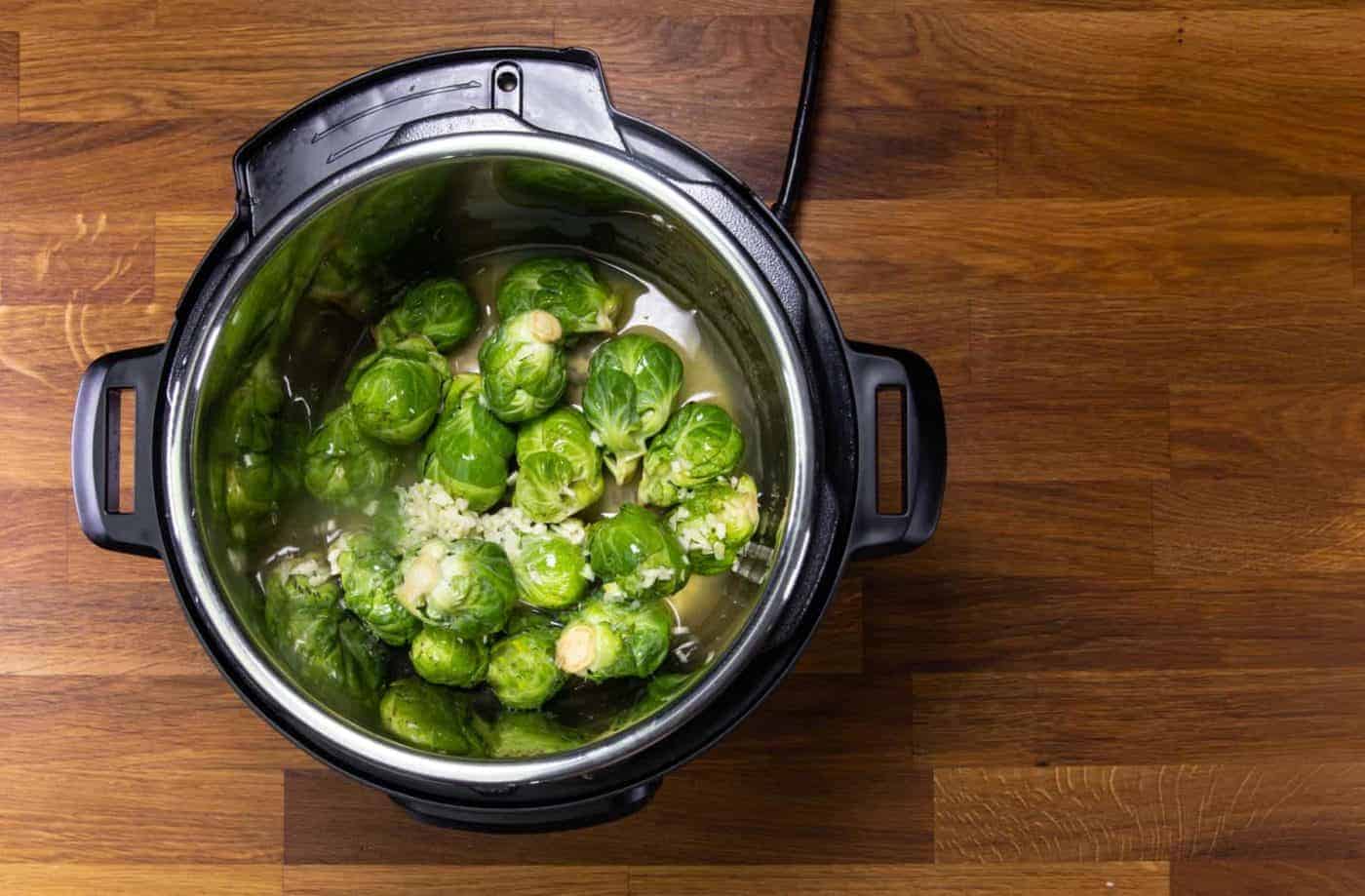 Instant Pot Brussels Sprouts Tested by Amy + Jacky