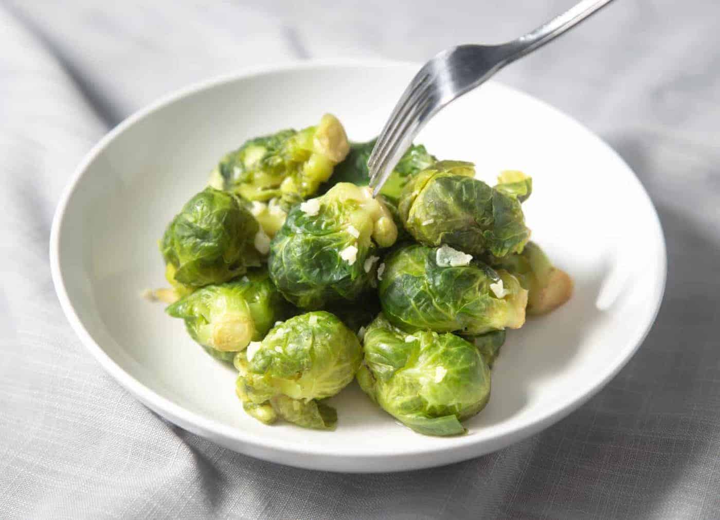 Instant Pot Brussels Sprouts Tested by Amy + Jacky