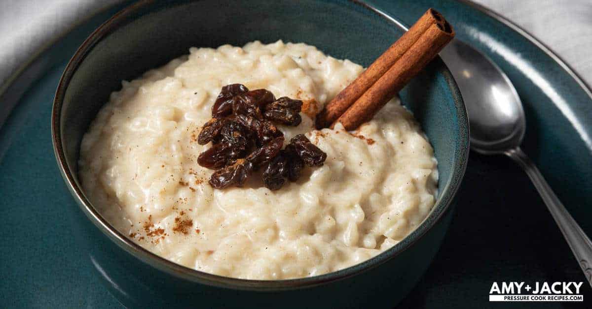 Instant Pot Rice Pudding Tested by Amy + Jacky