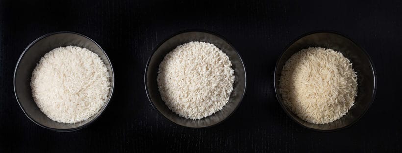 Najbolje vrste riže za pripremu pudinga od riže - jasmin riža, arborio riža, basmati riža