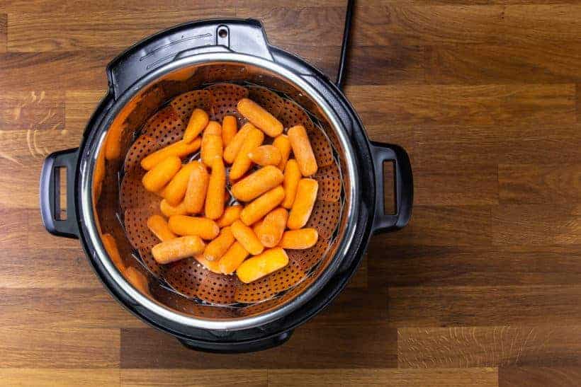 add carrots in Instant Pot
