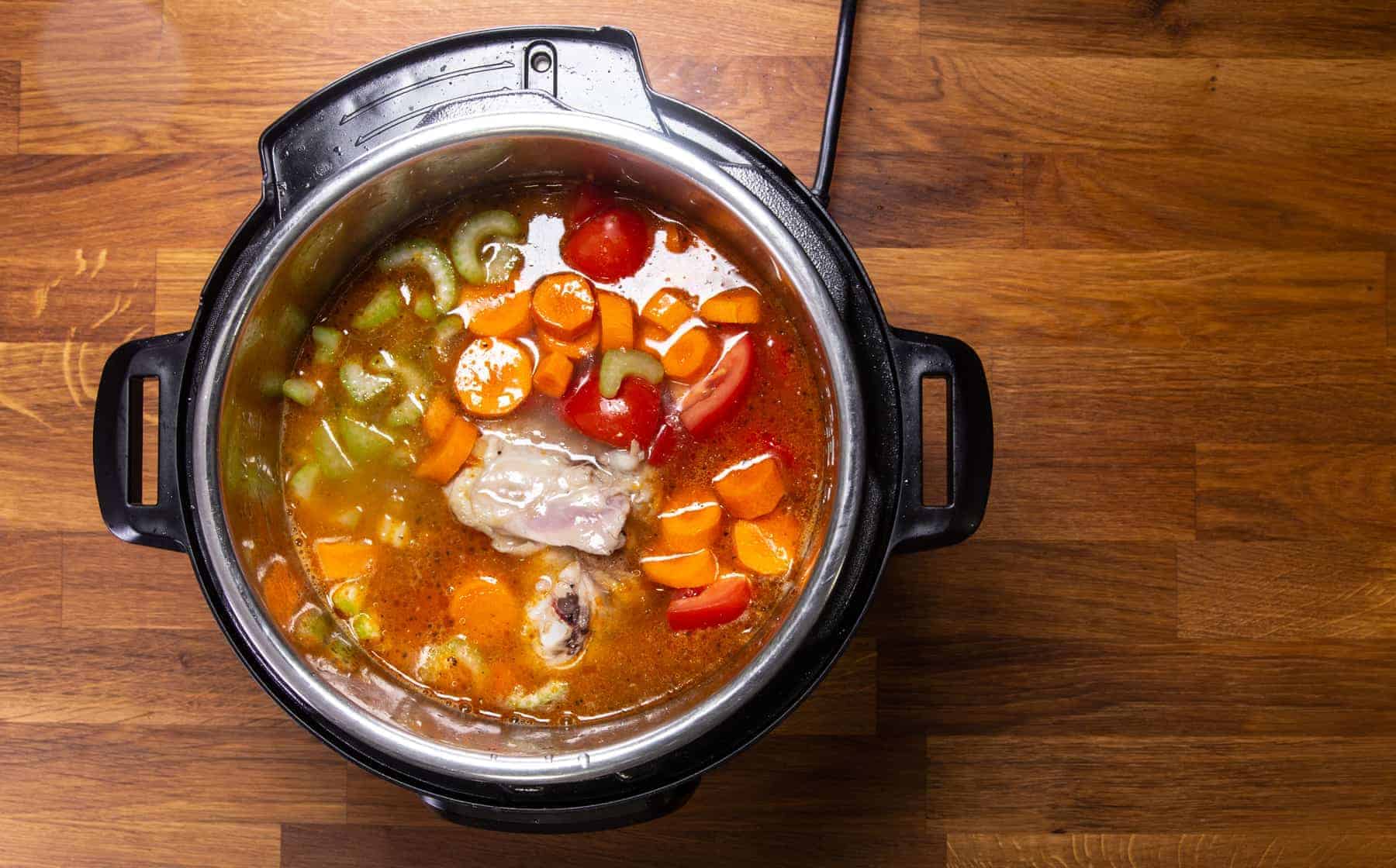 Instant Pot Chicken Soup Tested by Amy + Jacky