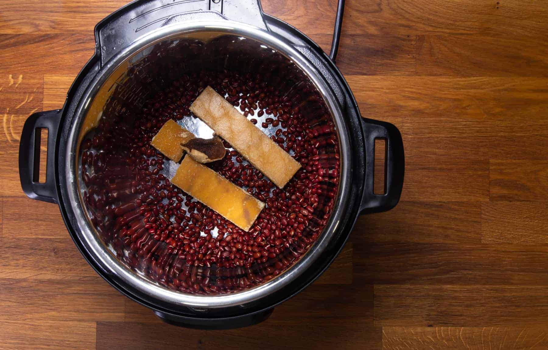 Instant Pot Red Bean Soup (Pressure Cooker) Amy + Jacky
