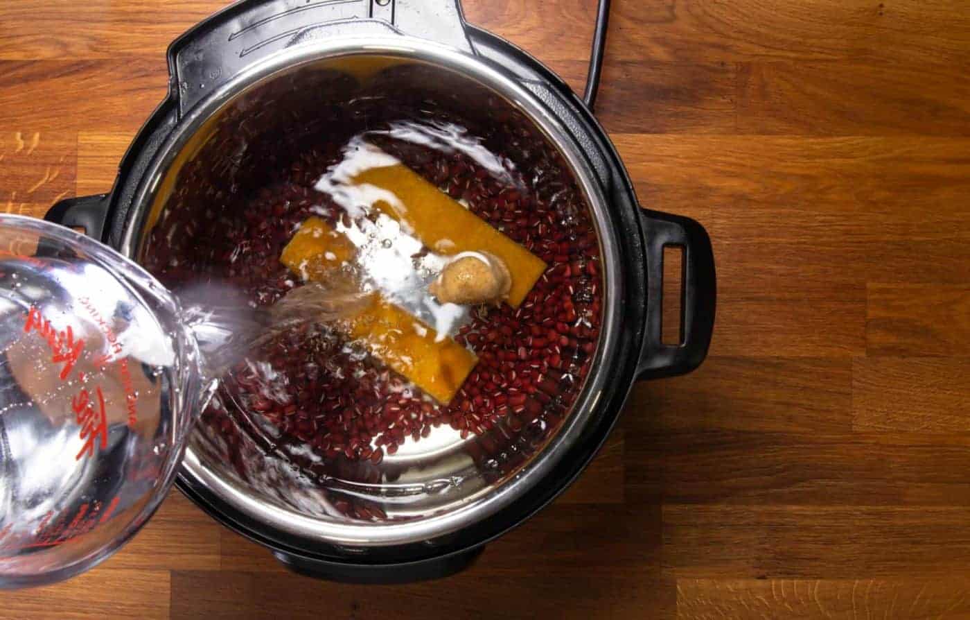 Instant Pot Red Bean Soup (Pressure Cooker) Amy + Jacky