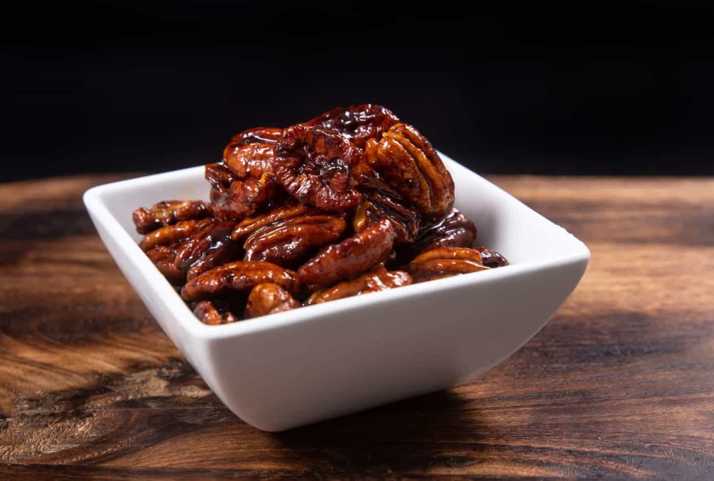 Firecracker Candied Pecans Tested by Amy + Jacky