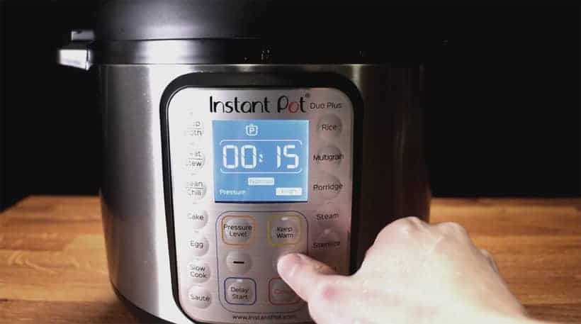 Instant Pot Pressure Cooker High Pressure 15 minutes  #Amyjacky #InstantPot #PressureCooker