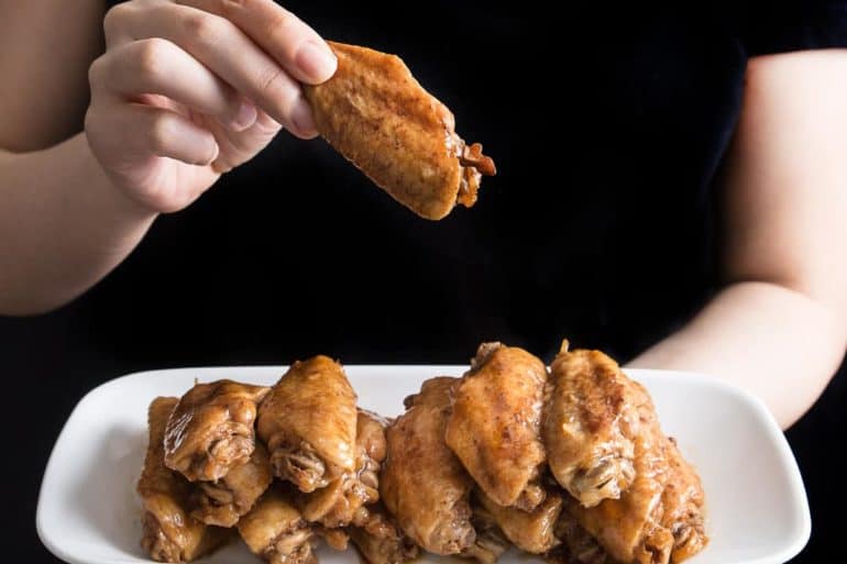 Instant Pot Honey Garlic Chicken Wings Amy + Jacky