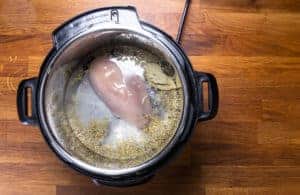 pressure cook chicken breasts in Instant Pot