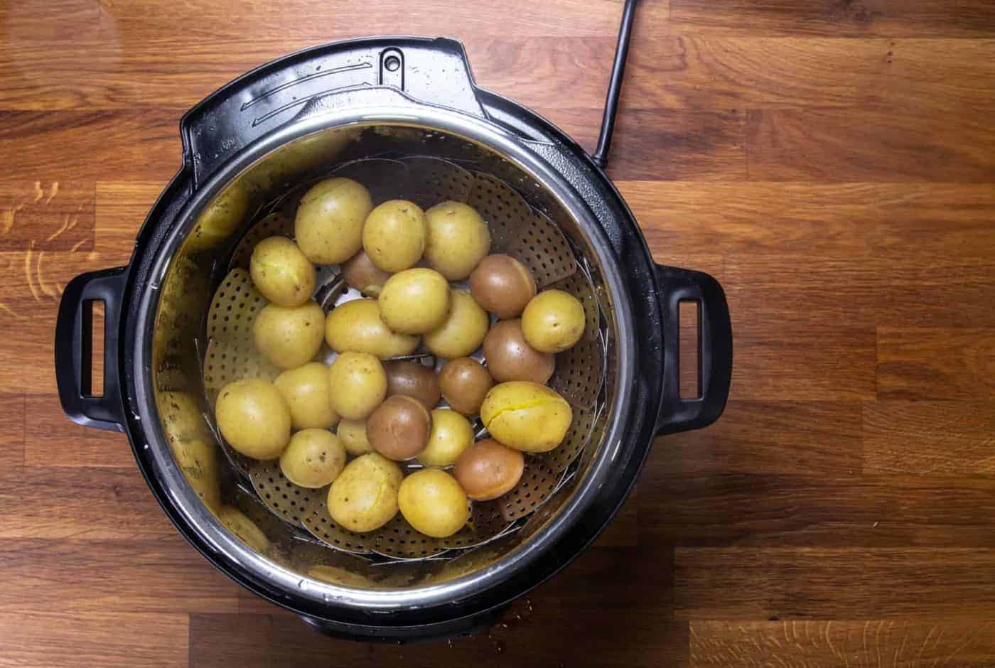 Instant Pot Roasted Potatoes - Tested by Amy + Jacky