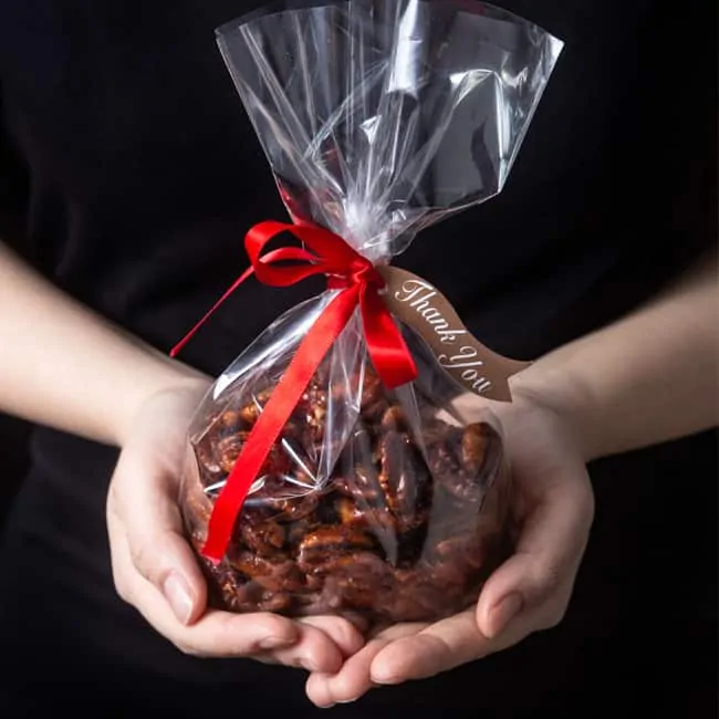 Firecracker Candied Pecans
