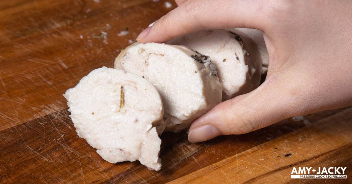 Instant Pot Frozen Chicken Breast - Tested by Amy + Jacky
