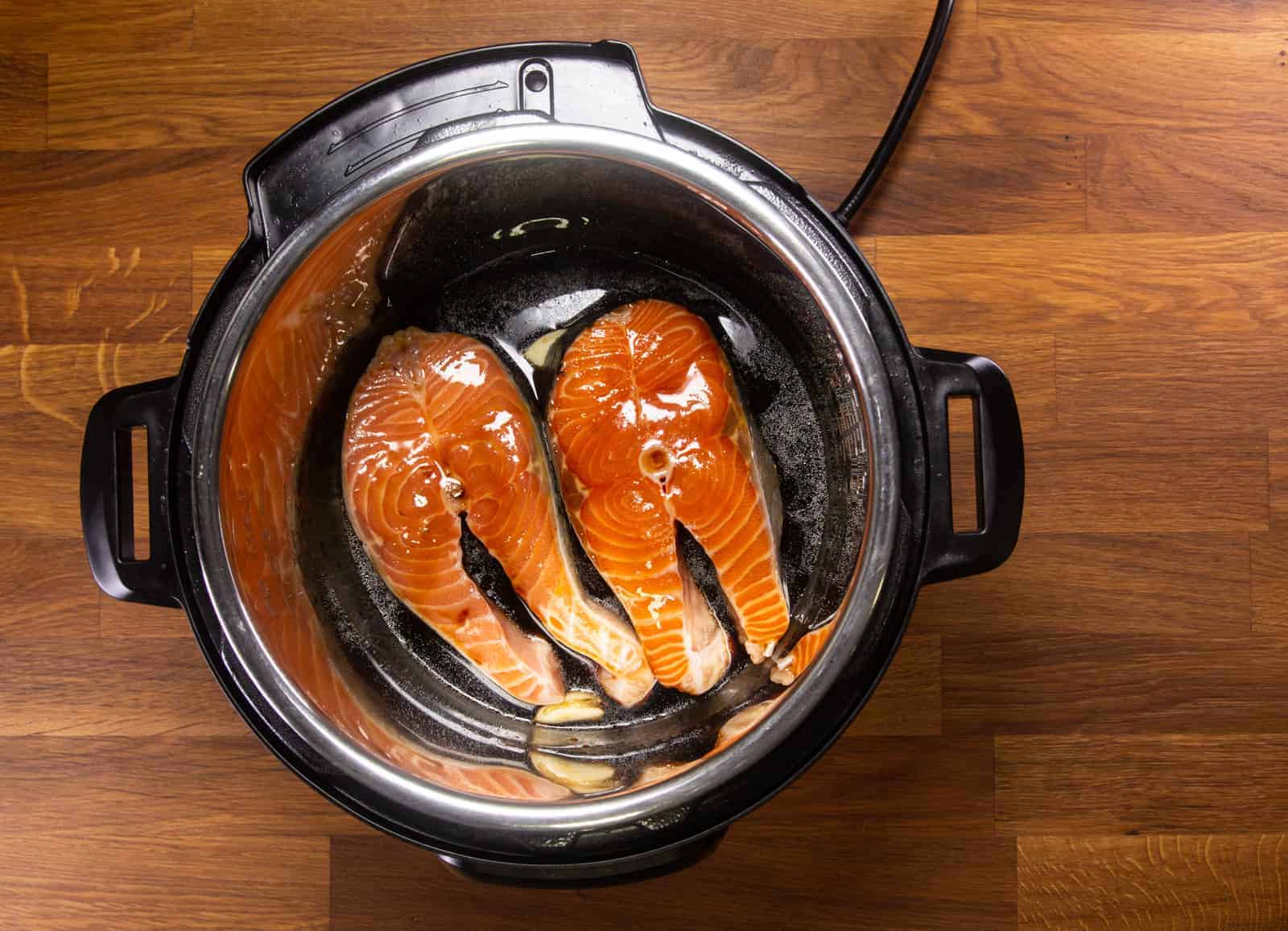 Instant Pot Salmon Tested by Amy + Jacky