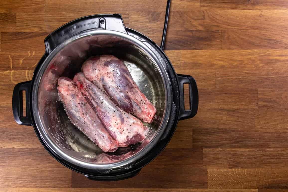 Instant Pot Lamb Shank - Tested by Amy + Jacky