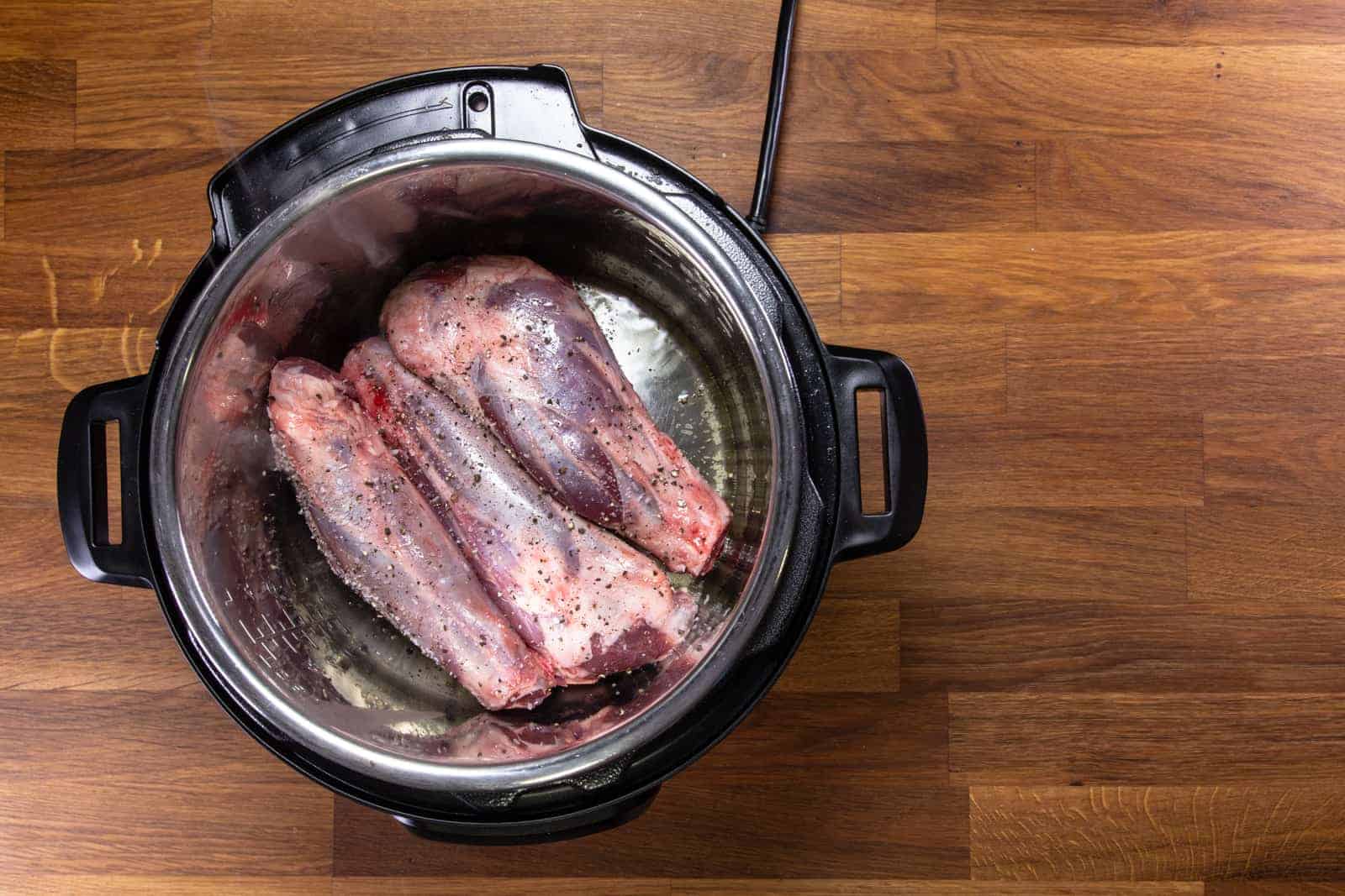 Instant Pot Lamb Shank Tested by Amy + Jacky