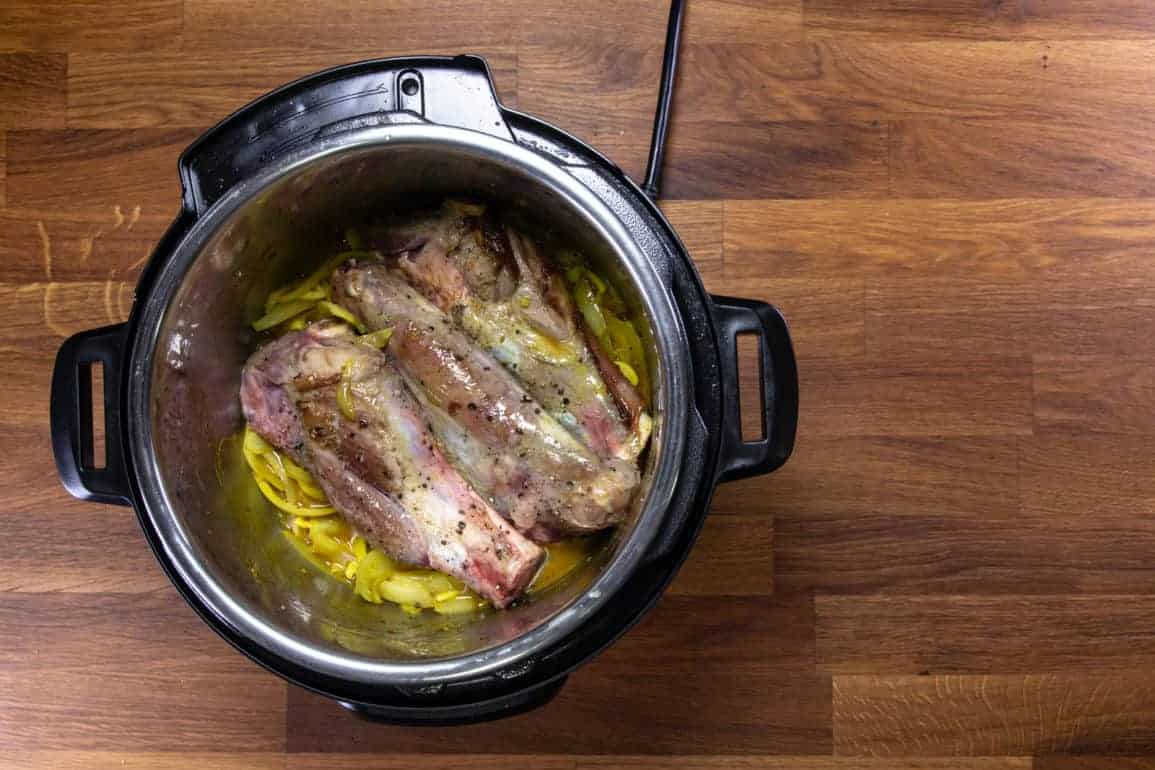 Instant Pot Lamb Shank - Tested by Amy + Jacky