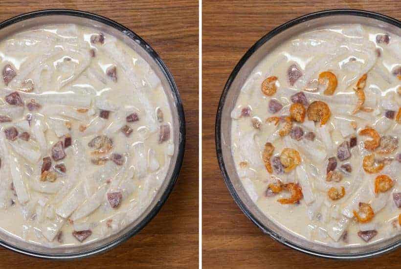 Instant Pot Turnip Cake (Chinese Lo Bak Go 蘿蔔糕) Tested by Amy + Jacky