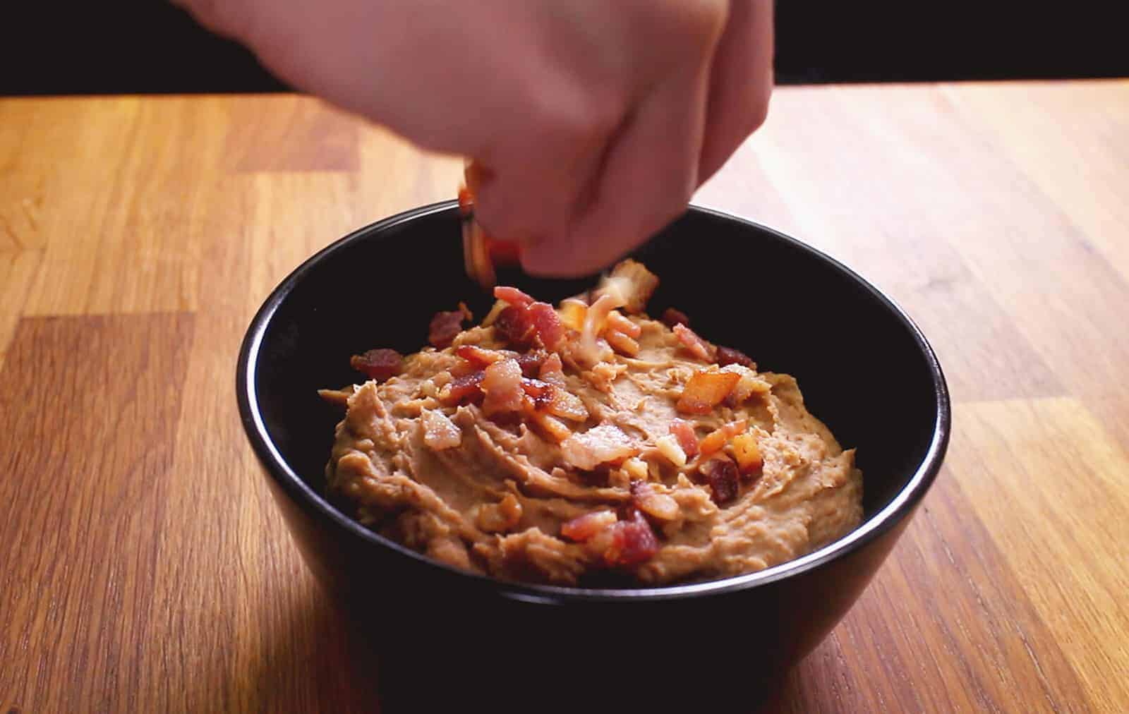 Instant Pot Loaded Refried Beans Tested by Amy + Jacky
