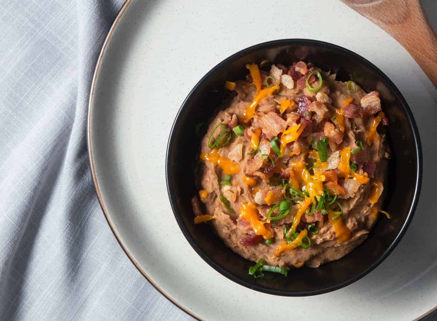 Instant Pot Loaded Refried Beans Tested by Amy + Jacky