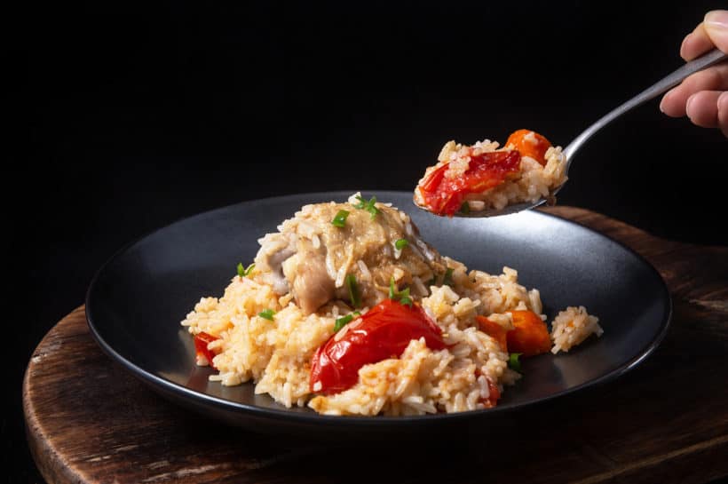 Instant Pot Chicken and Rice | Instant Pot Chicken Rice | Pressure Cooker Chicken and Rice | Instant Pot Chicken Recipes | Chicken and rice recipe | Instant Pot Rice | Instant Pot One Pot Meals | Healthy Instant Pot Recipes #AmyJacky #InstantPot #PressureCooker #recipes #chicken