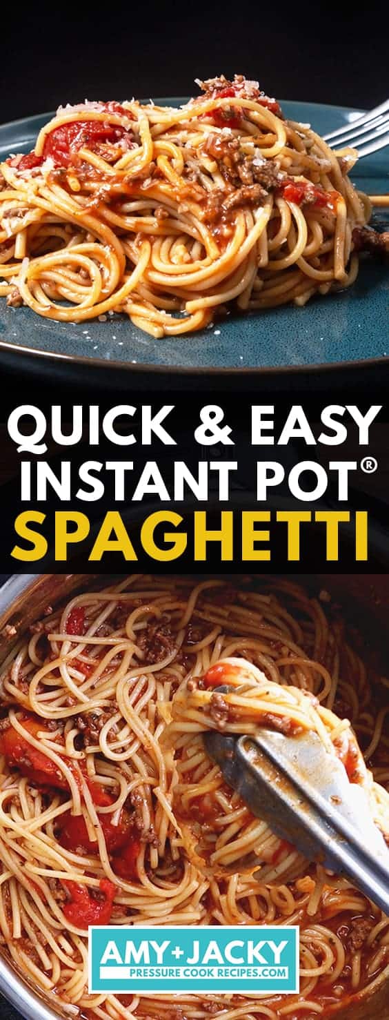Instant Pot Spaghetti | Pressure Cooker Spaghetti | Instant Pot Pasta | Pressure Cooker Pasta | One Pot Spaghetti | Marinara Recipe | How to cook spaghetti | One Pot Meal #AmyJacky #InstantPot #PressureCooker #recipe #easy #healthy #kidfriendly