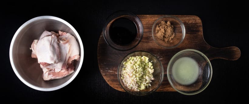 Instant Pot Lemongrass Chicken Recipe Ingredients   #AmyJacky #InstantPot #PressureCooker #recipes #chicken #asian